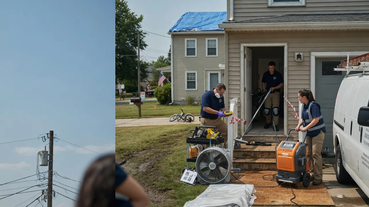 Water Damage Repair in Irving, IL near me